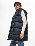 Only Lightweight Quilted Vest Newasta, dark blue - Women's vests - 129003 - 3