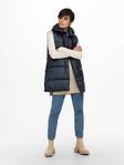 Only Lightweight Quilted Vest Newasta, dark blue - Women's vests - 129003 - 5