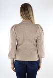 Only Sweater highneck Mocha meringue - Women's knitwear - 134373 - 2