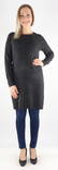 Only Knitted Dress o-neck, black - Women's knitwear - 131903 - 1
