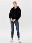 Only Jacket fur, Black - Women's light jackets - 127003 - 4