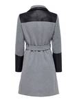 Only Wool Coat Elly mix, Light Grey - Women's wool coats - 127363 - 5