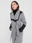 Only Wool Coat Elly mix, Light Grey - Women's wool coats - 127363 - 2