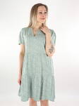 Only dress Life chinois green / white leaf - Dresses and tunics - 136163 - 1