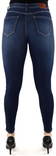 Only Women's Jeans Wauw life mid skinny, Dark Blue - Women's jeans - 127463 - 2