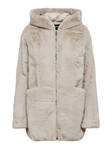 Only Jacket faux fur moonbeam - Women's light jackets - 129613 - 3