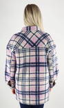 Only Jacket Check shacket lavendula - Women's light jackets - 130113 - 2