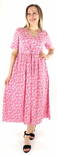Pieces Dress hot pink/multi flow - Dresses and tunics - 136193 - 1