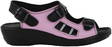 Promena Professional shoes 8076 pink/black - Women's work shoes - 112933 - 1