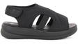 Rieker Sandals D4256-02, Black - Rieker women`s sandals - 123423 - 1