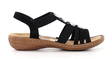 Rieker women's sandals 60875-00 black - Rieker women`s sandals - 135773 - 1