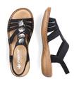 Rieker women's sandals 60875-00 black - Rieker women`s sandals - 135773 - 4