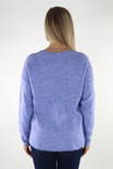 Vero Moda Sweater Crewlefile Jacaranda - Women's knitwear - 134313 - 2