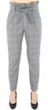 Vero Moda Women's Checkered Pants loose, Gray/White - Women's trousers - 123863 - 1