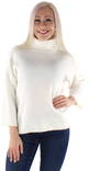 Vila Sweater Funkla rollneck off-white - Women's knitwear - 126853 - 1