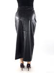 Vila midi-length faux leather skirt black - Skirts - 134933 - 2