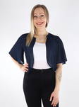 Vila Bolero 2/4 navy blazer - Boleros - 135133 - 1