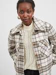Vila Jacket short shacket birch/rose - Women's light jackets - 129213 - 2