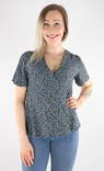 Vila T-Shirt wrap, black - Women's T-shirts - 130983 - 1