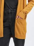 Vila Women's Cardigan Ril open chai tea, yellow - Women's knitwear - 129123 - 3