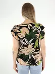 JDY women's top Bree Life black/multi trop - Women's tank tops - 136333 - 2