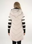 JDY women's quilted vest chateau gray/black - Women's vests - 136823 - 2