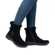 Rieker women's ankle boots L7179-00 black - Rieker ankle boots - 136843 - 5