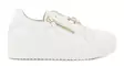 Gabor women's genuine leather sneakers 6320121 weiss gold - Women's sneakers - 138513 - 2
