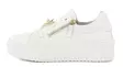Gabor women's genuine leather sneakers 6320121 weiss gold - Women's sneakers - 138513 - 3