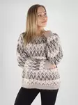 Vila women's sweater O-Neck natural melange/c.dancer - Women's knitwear - 139763 - 1