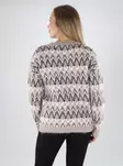 Vila women's sweater O-Neck natural melange/c.dancer - Women's knitwear - 139763 - 2
