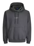 Jack&Jones men's hoodie Norrebro dark grey - Men's hoodies - 139903 - 1