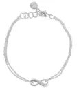 Snö of Sweden Bracelet Everly double chain silver - Bracelets - 141593 - 1