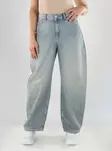 JJXX Jeans JXSAKAI BAGGY BARREL MW blue denim - Women's jeans - 141693 - 1