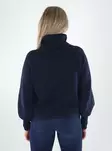 Only Sweater ONLOLIVIA LR ROLL NECK Night Sky - Women's knitwear - 141803 - 2