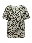 Carmakoma Plus Size T-Shirt Nova trench coat/wild animal - Women's T-shirts - 138433 - 6