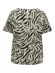 Carmakoma Plus Size T-Shirt Nova trench coat/wild animal - Women's T-shirts - 138433 - 7