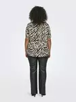 Carmakoma Plus Size T-Shirt Nova trench coat/wild animal - Women's T-shirts - 138433 - 5