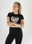 Guess T-shirt V6YI09 K4276 JBLK black - Women's T-shirts - 141363 - 1