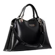 Guess shoulder bag with carrying handles Eco Evaine black - Handbags - 137673 - 2