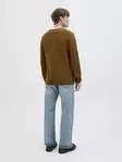 Jack&Jones men's cotton sweater JJEHILL KNIT monks robe - Men's knitwear - 139463 - 4