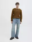 Jack&Jones men's cotton sweater JJEHILL KNIT monks robe - Men's knitwear - 139463 - 2