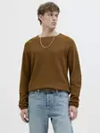 Jack&Jones men's cotton sweater JJEHILL KNIT monks robe - Men's knitwear - 139463 - 1