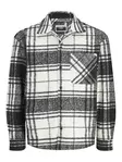 Jack&Jones men's checkered jacket Collective cloud dancer - Men's jackets - 136913 - 1