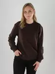 JDY Sweatshirt JDYAMALFI LIFE coffee bean - Women's hoodies and colleges - 141303 - 1