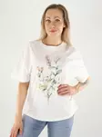 JDY t-shirt c.dancer/art fleur - Women's T-shirts - 140963 - 1