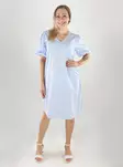 JDY dress 2/4 midi cashmere blue - Dresses and tunics - 140973 - 1