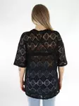 JDY women's long t-shirt Long black - Women's T-shirts - 136343 - 2