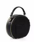 Nabo round shoulder bag NK4032 black - Handbags - 137203 - 2