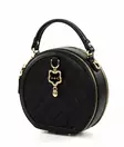 Nabo round shoulder bag NK4032 black - Handbags - 137203 - 1